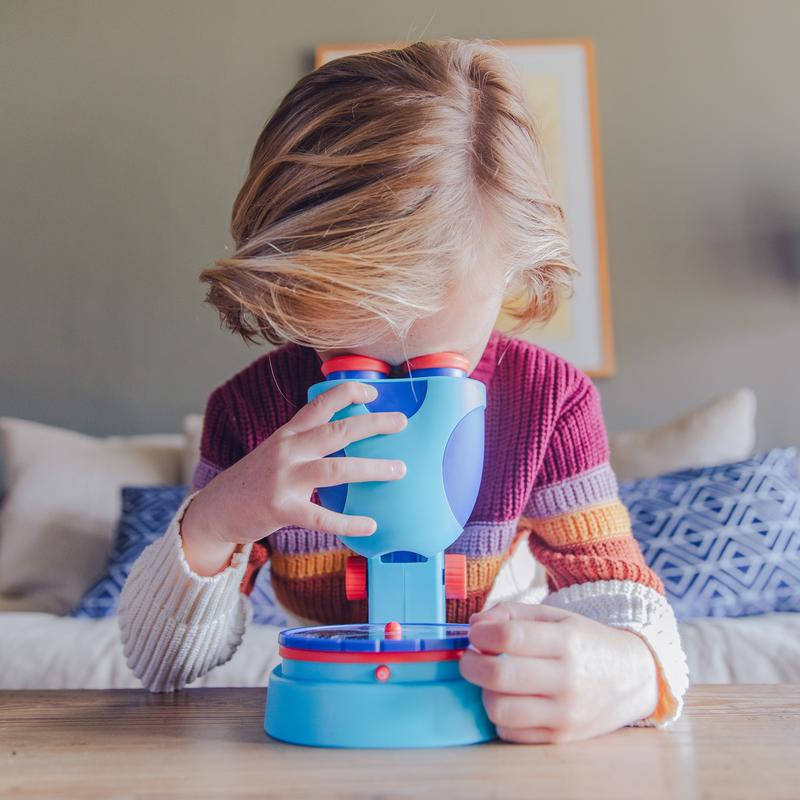 Educational Insights GeoSafari Jr. Kidscope, Kids Microscope, STEM Toy, Gift For Boys & Girls, Ages 5+