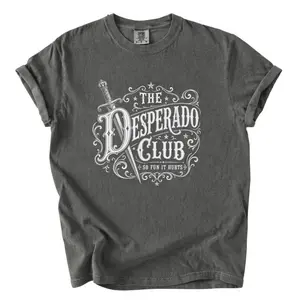 The Desperado Club Shirt, Dungeon Crawler Carl Tee, New Achievement Carl Comfort Colors Tshirt, Fantasy Booktok Graphic Shirt