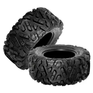 All terrain 6PR tubeless ATV/UTV tires - heavy, off-road, muddy, sandy, rocky wide footprint - excellent grip - suitable for four-wheel vehicles, multi-purpose vehicles
