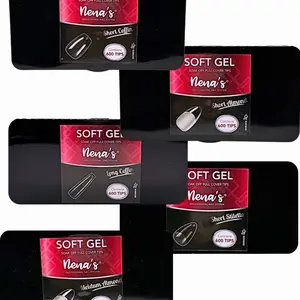 Soft Gel Nail Tips – Various Shapes & Lengths