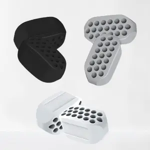 Roll over image to zoom in Jawline Exerciser for Man and Woman 3 Resistance Levels (6 pcs) BPA Free Silicone Jaw Exerciser  Lightweight Skincare