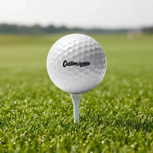 Custom Golf Ball DoubleSided Valentine’s Day Rubber Personalized Image Text Golf Ball DoubleSided PrintToucan