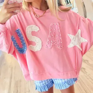 USA Pearl Oversized Sweatshirt