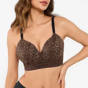 Popilush Wireless Seamless Push-Up V-Neck Bra Underwire Unlined-LIVE Womenswear Popilush Wireless Seamless Push-Up V-Neck Bra Underwire Unlined-LIVE Womenswear