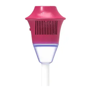 Automatic Vertical baby USB Rechargeable Romantic Bubble Machine with Light Outdoor Toys Gifts Decoration, New Fully Automatic Rose Sunflower Street Light Bubble Machine, Sound Light Music Bubble solution wand Blowing