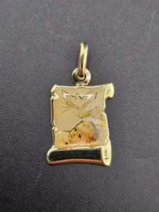 14K Gold Pendant - Baptism
