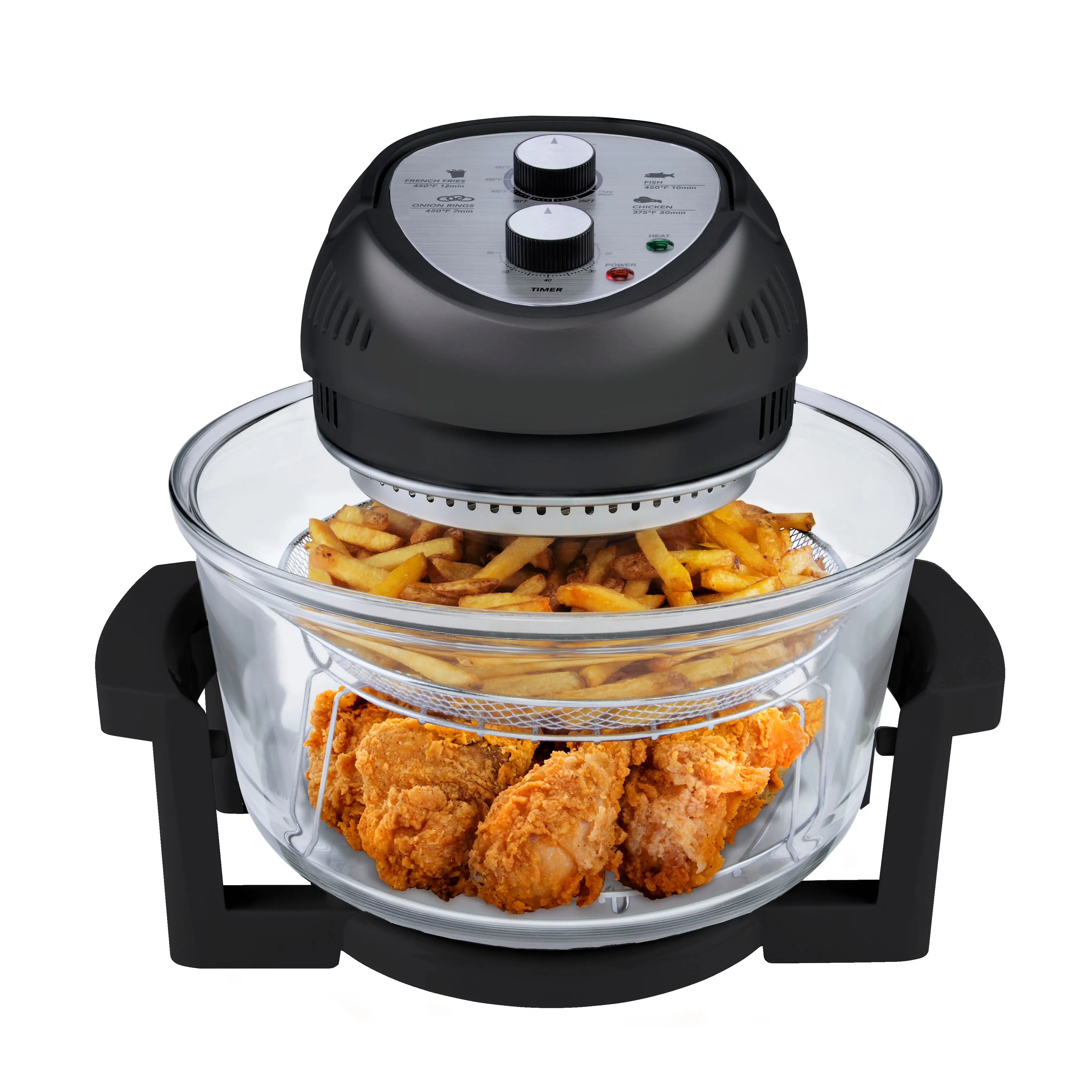 Granitestone 16 Quart Extra Large Oil-Less Air Fryer - Healthier, Crispier Cooking