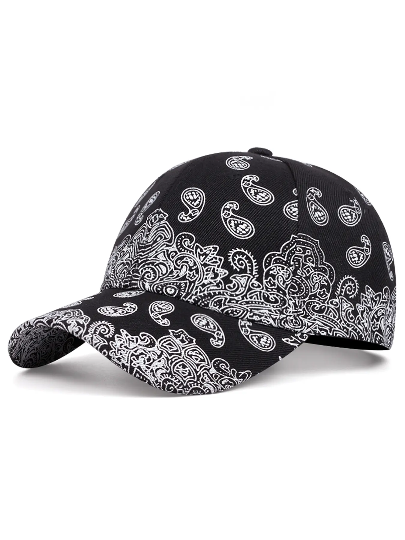 2025 Simple Creative New Skateboard Hat Paisley Pattern Outdoor Cycling Mountain Climbing Sports Sunshade Hat Daily Leisure Commuting Wear Decorative Hat Male Female Multi Functional Adjustable Street Pop Hip Hop Hat Adjustable Sunscreen Hat Caps Men