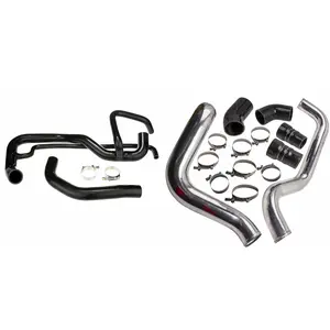 Silicone Intercooler Boot and Radiator Coolant Hose Kit For 02-04 GM Duramax 6.6