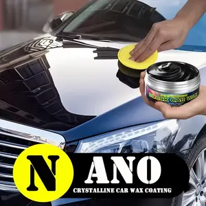 Farienne Ceramic Nano Car Wax Coating, High-Quality Brilliant Shine Scratch-Resistant Self-Cleaning Polish, Easy-To-Use Wax Paste for Motorcycles Boats Rvs Yachts