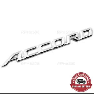 03-07  Accord Touring Luggage Trunk Lid Logo Badge Nameplate Emblem Sport
