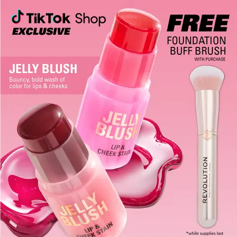 Revolution Jelly Blush Stick Lip and Cheek Stain