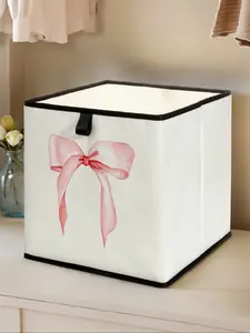 Butterfly Pattern Print Open Storage Box, Stackable Drawer Organizer, Durable Multi-Functional Design for Home Dorm Room Organization