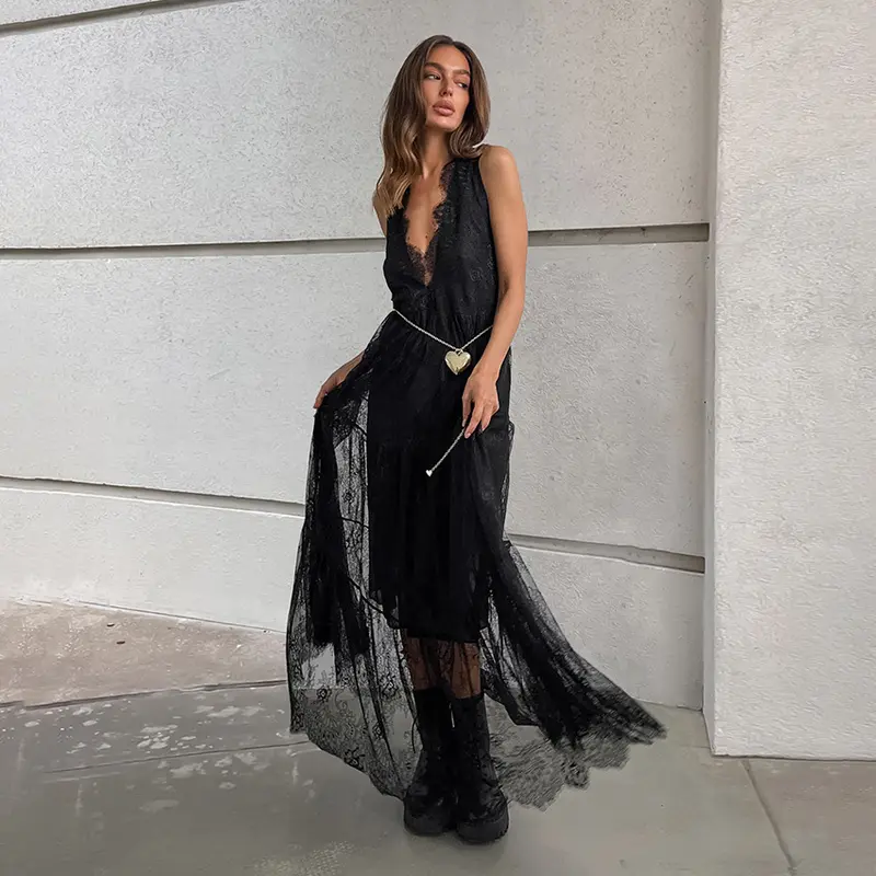basic long black dress - TikTok Shop basic long black dress - TikTok Shop