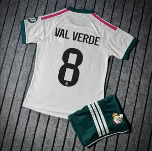 Real Madrid 2026/2027 Football Jersey & Shorts Set – Premium Thai Polyester Fabric
