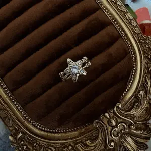 Double Layer Starry Diamond -Ring