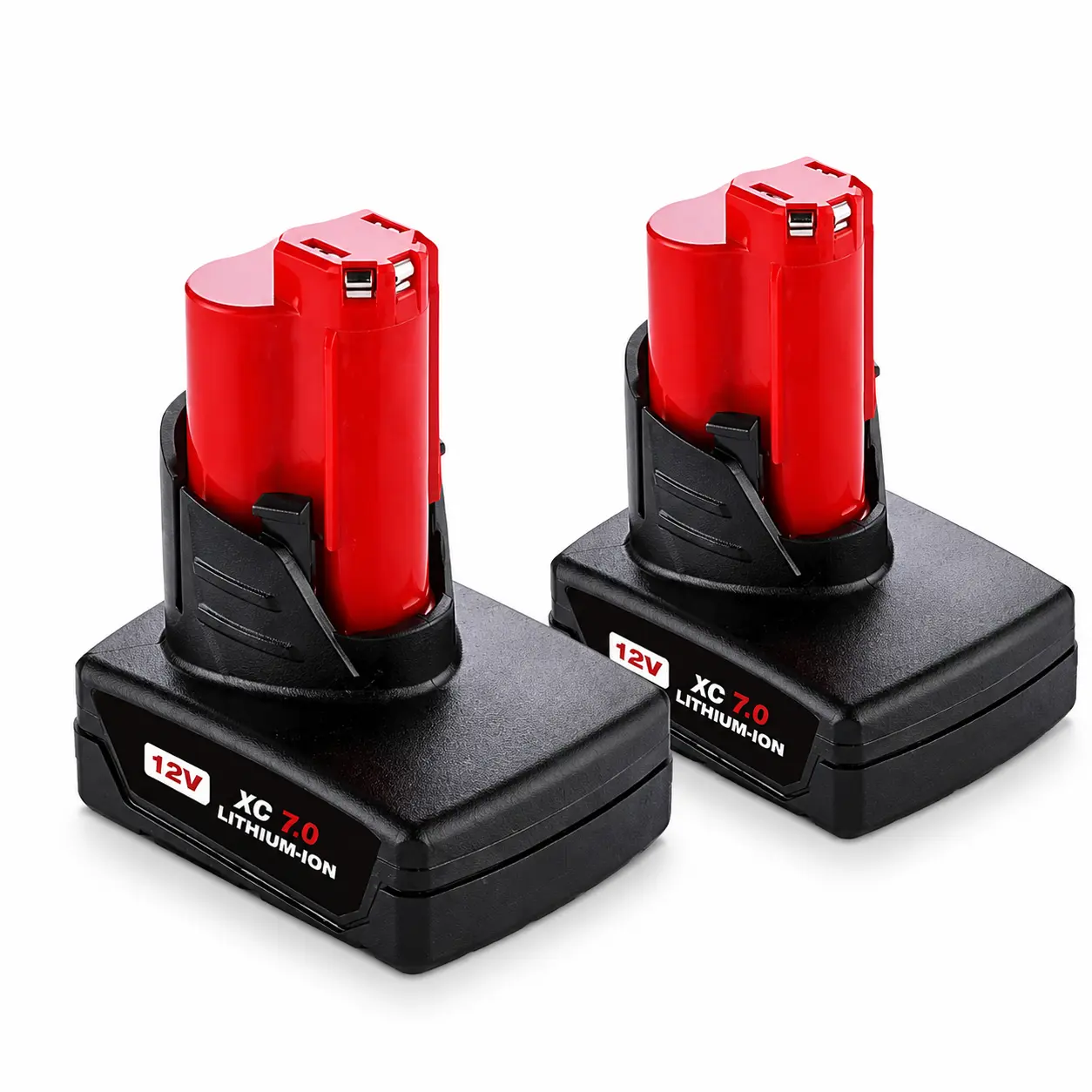 7.0Ah Lithium-Ion Replacement Battery for Milwaukee 12V Cordless Power Tools, High-Capacity Batteries for DIY Projects with Broad Compatibility & Long Runtimes, Fits 48-11-2401 48-11-2420, High Capacity Battery Cordless Tool Accessories
