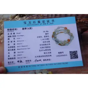 Certified Hand Carved Yellow Natural Burma A Jade Jadeite Lotus Flower Bead 18 inches Necklace