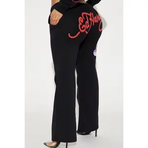 Ed Hardy NYC Wide Leg Pant - Black