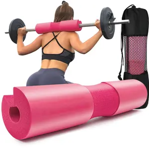 Squat Pad - Gym Accessories Foam Barbell Pad for Squats Cushion, Lunges & Bar Padding for Hip Thrusts - Standard Weight Bar Pad - Provides Cushion to Neck and Shoulders While Training