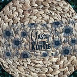 Classy but I cuss A little Cup Wrap