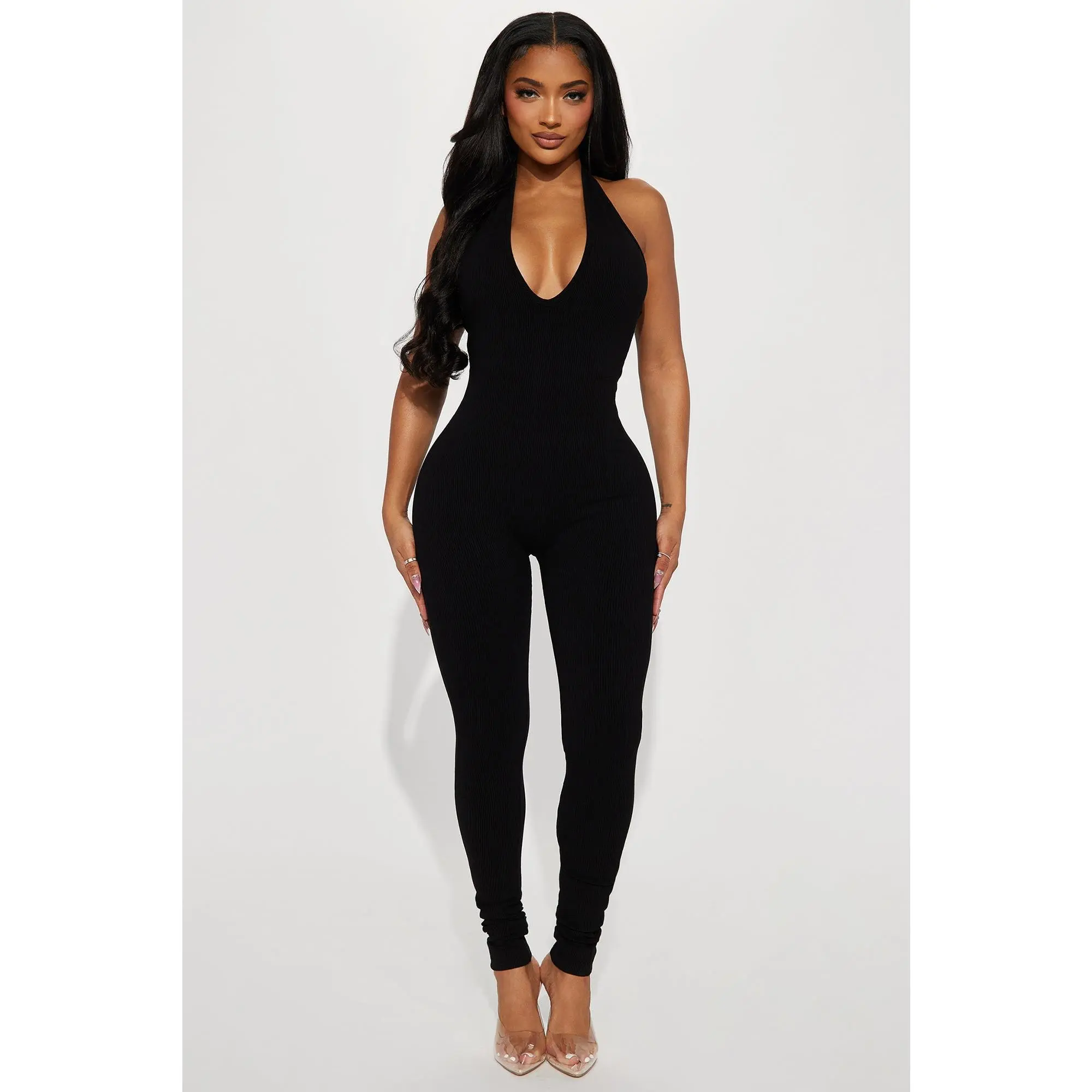 Taytum Snatched Jumpsuit - Black