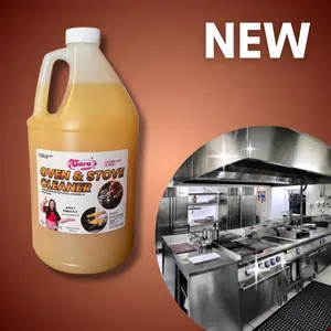Low Odor - Caro's Oven & Stove Cleaner 1 GAL (128oz) - household - Janitorial - Oven, Stove, Grill Cleaner - Effective Grease Removal Cleaning Kitchen