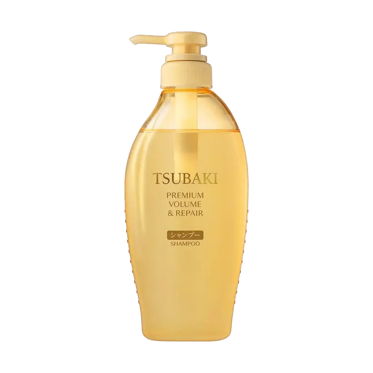 TSUBAKI Premium Repair Shampoo - Camellia Oil Rich Foam Hair Repair Formula, Japanese Haircare for Dry Locks, Damaged Hair Fix, 450ml (Compatible with Shampoo & Conditioner Kits), Liquid, Improves Appearance, Chemically Treated, Creates Rich Foam, Rich Fo