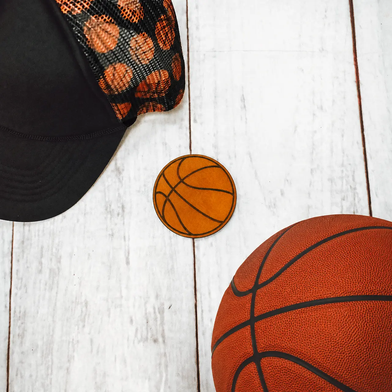 Basketball Leather Patch (Patch Only)
