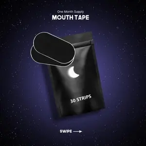 Mouth Tape (30 Strips) for Snore Prevention,Improved Respiratory Efficiency & Restful,Comfortable Sleep Skincare