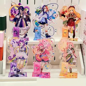 6pcs Acrylic Standee Set High-Quality Desktop Decorations, Office Home Decor, Perfect Gift for Friends and Classmates, Stylish Desk Accessories
