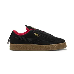 PUMA Mens Scuderia Ferrari Suede Xl Mtsp Lace Up Sneakers Shoes Casual - Black