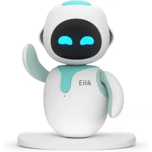 ENERGIZE LAB Eilik –Cute Robot Pets & Unique Gifts for Kids and Adults, Your Perfect Interactive Companion at Home or Workspace