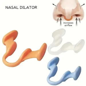 5pcs Silicone Anti-Snoring Nose Clips Comfortable Professional Anti-Snoring Device for Men And Women