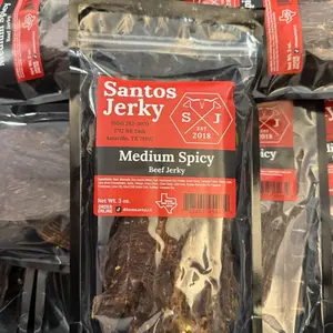 Santos Jerky Medium Spicy Beef Jerky