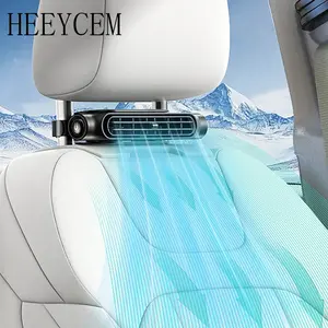HEEYCEM Car Electric Fan, USB Powered Car Cooling Fan with Adjustable Speed, Suitable for Most Vehicles, Personal Cooling Fan, Car Accessories