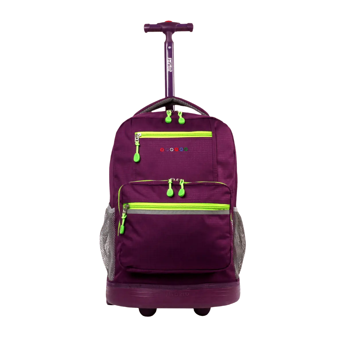 Sunlight Rolling Backpack (18 Inch) in Purple - Final Sale