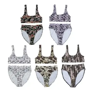 POP in Style & Comfort Must-Have Camo Swimsuit for Women Bikini Set Beachwear Fit