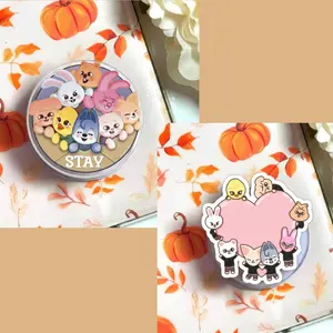 SKZ Kpop Group Animal Magsafe Phone Grip - Magnetic Phone Holder for Fan