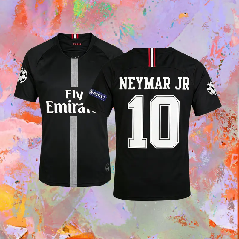 psg black kit 18/19 neymar - TikTok Shop