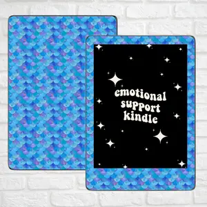 Blue Mermaid Kindle Skin | Kindle Decal | Kindle/ E-Reader Accessory | Bookish Gifts | Fourth Wing | Book Lover Kindle Vinyl Decal
