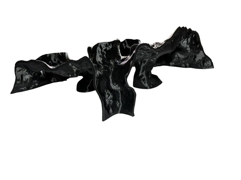 Aquarium Cave Hideout Desert Bluff | Layered Sand Fish Tank Cave | Natural Aquascape Decor