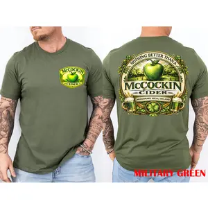 McCockin Cider St Patrick’s Day Edition Irish Double Sided T-Shirt