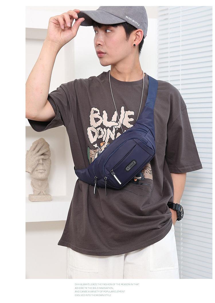 Men's Multifunctional Waist Bag Wear-resistant Waterproof Crossbody Bags