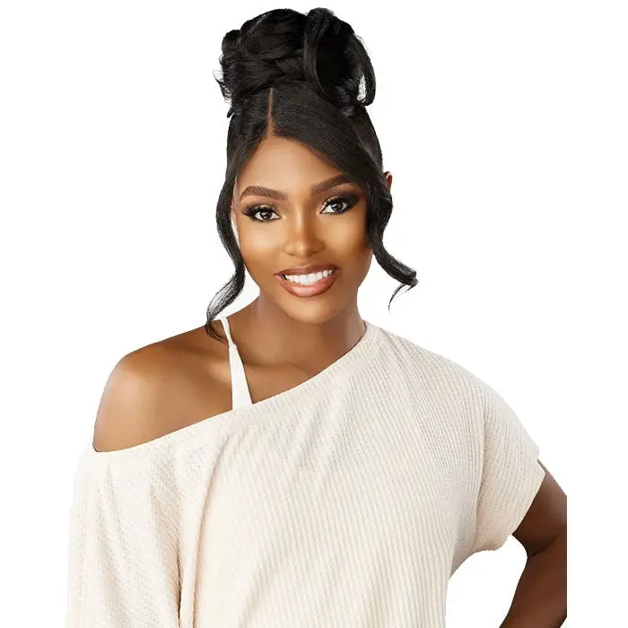 Sensationnel Lulu Bun HD Lace Parting Bang - UPDO UNIT 12