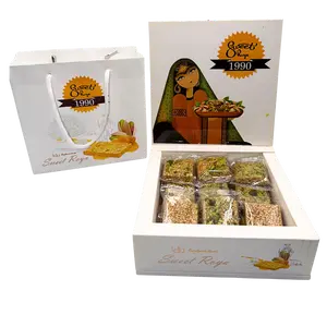 Ruya Sweets - Sesame with Honey and Pistachio - With Gift Bag - 300g - Made in Iraq