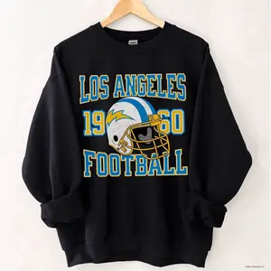 Los Angeles Football Sweatshirt, Los Angeles Football shirt, Vintage Charger Football Sweatshirt, Los Angeles Fan Gift, LA Sweatshirt