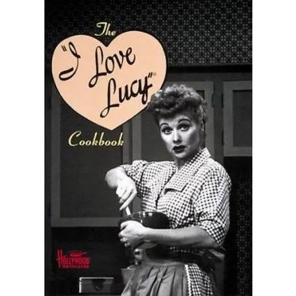 USED Book - The I Love Lucy Cookbook (Hollywood Hotplates) by Sarah Key (Hardcover) - english