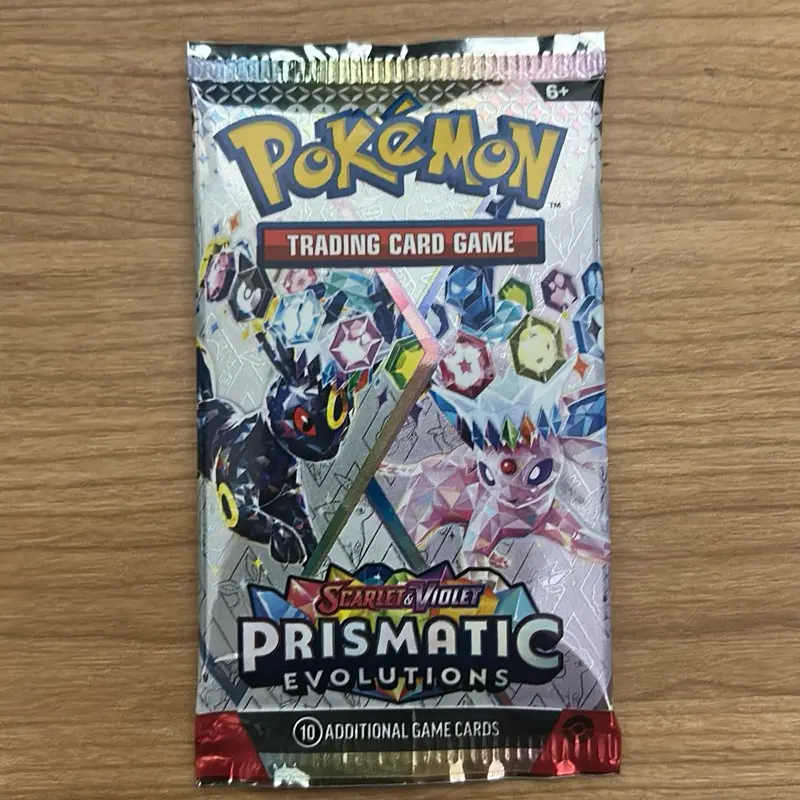 Pokémon Prismatic Evolutions Booster Packs - 10 Additional Game Cards for Trading Card Game