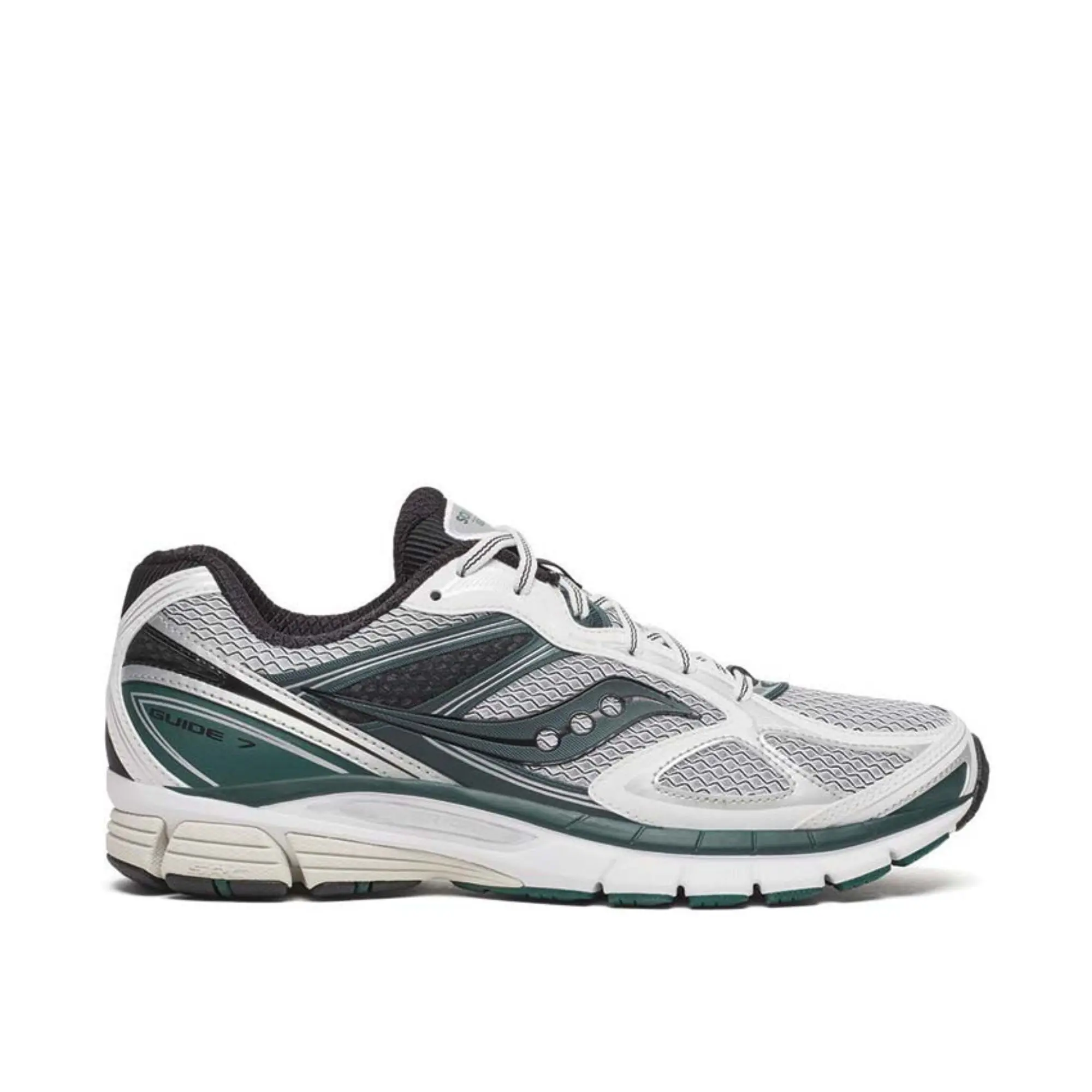Saucony ProGrid Guide 7 Men's Running Shoes – Performance Athletic Sneakers Featuring ProGrid Cushioning Technology, Supportive Stability Design, Breathable Mesh Upper, Lightweight Construction, Responsive Comfort, Durable Rubber Outsole